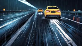 Тест шин показывает: дешёвые и изношенные шины увеличивают тормозной путь на мокрой дороге до 28 метров