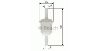 Kütusefilter BOSCH