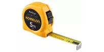 Mõõdulint 5 m, laius 25 mm. Lukustatav