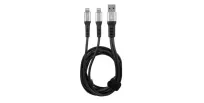 Laadimisjuhe USB TypeC 2x1m