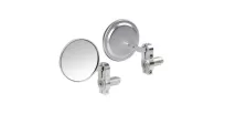 Dernier, pair of rearview mirrors - Alu