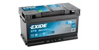 EXIDE 75AH 730A 315X175X175 EFB Start/Stop -/+