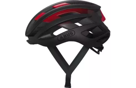 Kiiver Abus AirBreaker must punane S