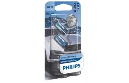 PHILIPS W5W WHITEVISION ULTRA