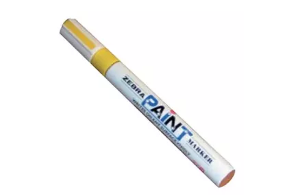 Marker pumbatav 2 mm, PUNANE