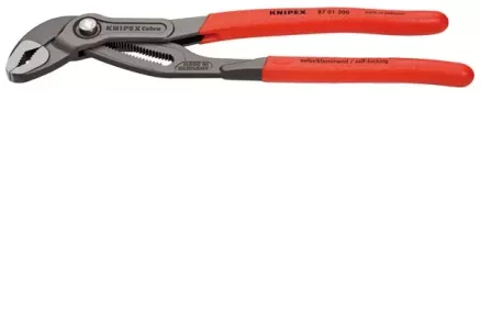 Kullinokad "Knipex Cobra", kummikäepide