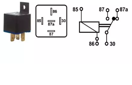 RELEE 12V 20/30A 5-KL