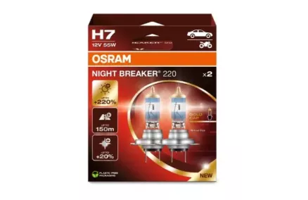 H7 55W NIGHT BREAKER LASER® +220%