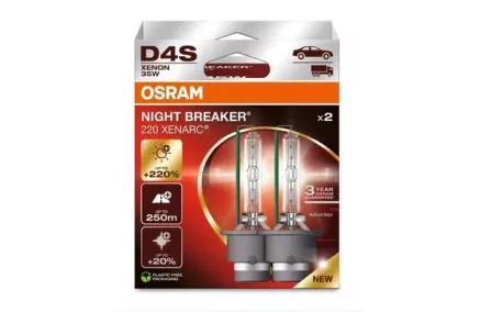 D4S 35W XENARC® NIGHT BREAKER® LASER+220