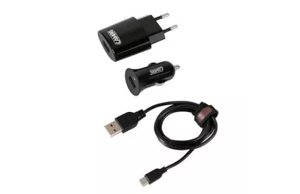 AUTOLAADIJA KOMPLEKT, 3 OSALINE, 12/24V + 230V