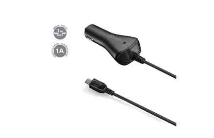 AUTOLAADIJA, 12/24V, 1A, MINI-USB