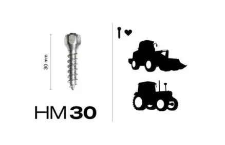 JÄÄNAAST HM30 Screw Studs 200TK