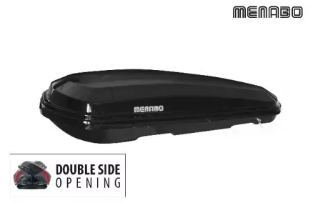 KATUSEBOKS DIAMOND 500L DUO MUST