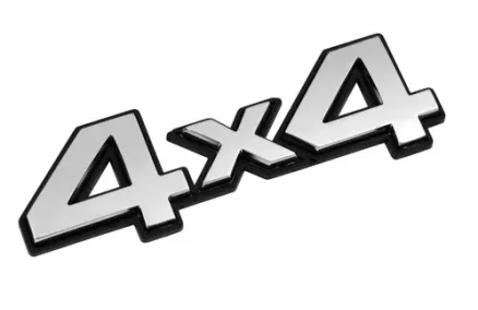 KROOMITUD DEKORATIIVKLEEBIS "4X4"