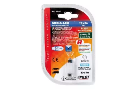 PIRN MEGALED SMD MULTICHIP 12X36MM