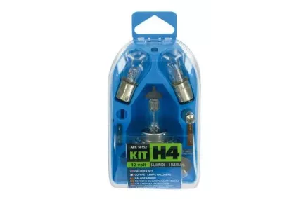 LAMBIPIRNIDE KOMPLEKT, 8-OSALINE, 12V, H4 HALOGEN, 60/55W