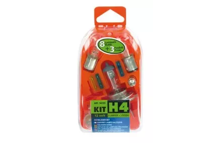 LAMBIPIRNIDE KOMPLEKT, 11-OSALINE, 12V, H4 HALOGEEN