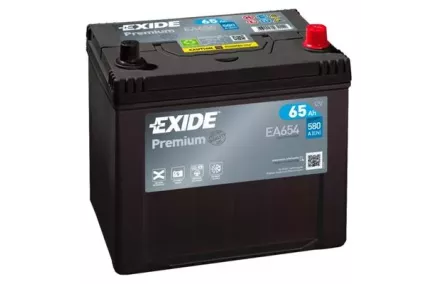 EXIDE 65AH 580A 230X173X222 PREMIUM -/+