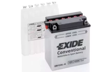 EXIDE 12V HOOLDATAV 12Ah 165A(EN) 134x80x160 -/+
