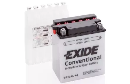 EXIDE 12V HOOLDATAV 12Ah 165A(EN) 134x80x160 -/+