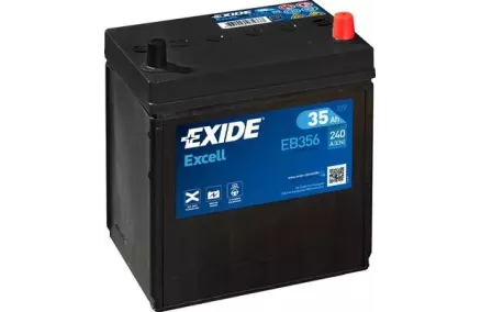 EXIDE 35AH 240A EXCELL 187X127X220 -/+