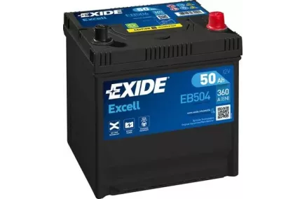 EXIDE 50AH 360A 200X173X222 EXCELL