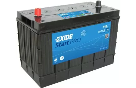 EXIDE 110AH 950A 330X173X244 PROFESSIONAL HD keskel