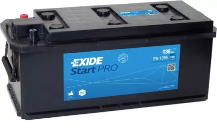 EXIDE 135AH 1000A 514X175X210 PROFESSIONAL HD otsal +/-