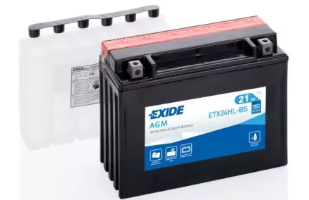EXIDE 12V MF 21Ah 350A(EN) 205x87x162 -/+