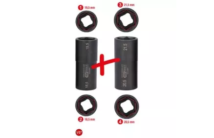 Veljepadrunid FORD 18.5 / 19.5 / 20.5 / 21.5 mm