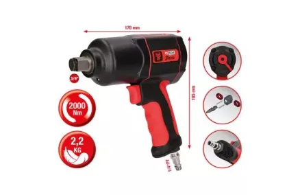 Pn.mutrikeeraja KS Tools DEVIL 3/4" 2000 Nm