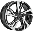 Msw MSW 60 Gloss Black Full Polished 7,5x17 5x112 ET38 CB66,6 R13 725 kg