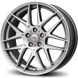 MOMO Momo Competizione Titan-Silver Polished 7,5x17 5x112 ET35 CB79,5 60° 700 kg