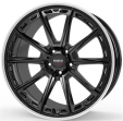 DOTZ Dotz Sonoma dark Black matt/polished lip 8x19 5x112 ET44 CB57,1 R13 780 kg