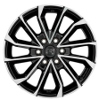 Msw MSW 42 Van Gloss Black Full Polished 6,5x17 6x130 ET54 CB84,1 R14 1250 kg
