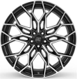 Msw MSW 51 Gloss Black Full Polished 9,5x22 5x120 ET42 CB72,6 60° 1020 kg