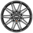 FONDMETAL Fondmetal Thoe Glossy Black Machined 8x19 5x112 ET26 CB66,6 60° 775 kg