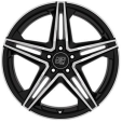 Msw MSW 31 Gloss Black Full Polished 8x18 5x112 ET35 CB73,1 60° 780 kg