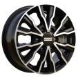 FONDMETAL Fondmetal PRO2 Glossy Black Machined 6,5x16 6x130 ET54 CB84,1 R14 1250 kg