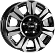CMS CMS C31 Diamond Black Gloss 6,5x16 5x118 ET60 CB71,1 60° 1150 kg