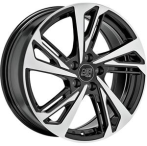 Msw MSW 60 Gloss Black Full Polished 7,5x17 5x112 ET38 CB66,6 R13 725 kg