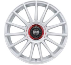 Oz Racing OZ Racing Superturismo Evoluzione WRC Race White Red Lettering 8,5x19 5x112 ET38 CB75,0 R12 790 kg
