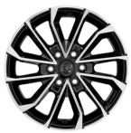 Msw MSW 42 Van Gloss Black Full Polished 6,5x17 6x130 ET54 CB84,1 R14 1250 kg