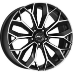 AEZ AEZ Leipzig dark Black/polished 9,5x21 5x108 ET36 CB63,4 60° 1045 kg