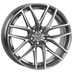 Breyton Breyton Hibonit Matt Gun Polished Face 10x20 5x112 ET38 CB66,6 60° 750 kg