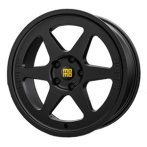 MOMO Momo Heritage 6 Matt Black 8x18 5x114.3 ET40 CB72,3 60° 700 kg