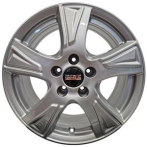 FONDMETAL Fondmetal PRO1 Glossy Silver 7x17 5x114.3 ET45 CB66,1 60° 1000 kg