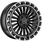 Msw MSW 32 Gloss Black+Diamond Lip 8x19 5x112 ET34 CB73,1 60° 900 kg