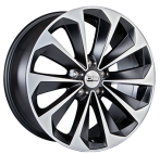 CMS CMS C21 Diamond Black Matt 8x18 5x114.3 ET47 CB67,1 60° 703 kg