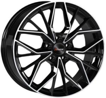 Xtreme RX6 Black Polished 8x20 5x108 ET50 CB63,4 60° 925 kg